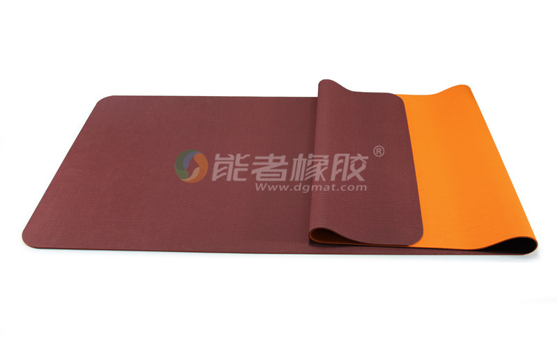双色天然橡胶瑜伽垫